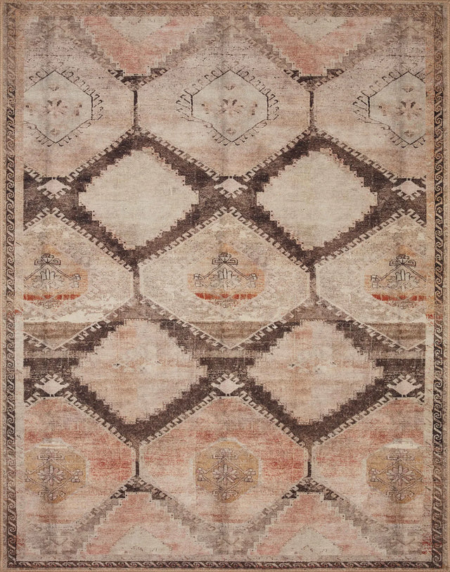 Loloi Wynter Wyn-08 Graphite/Blush Rugs - main flat