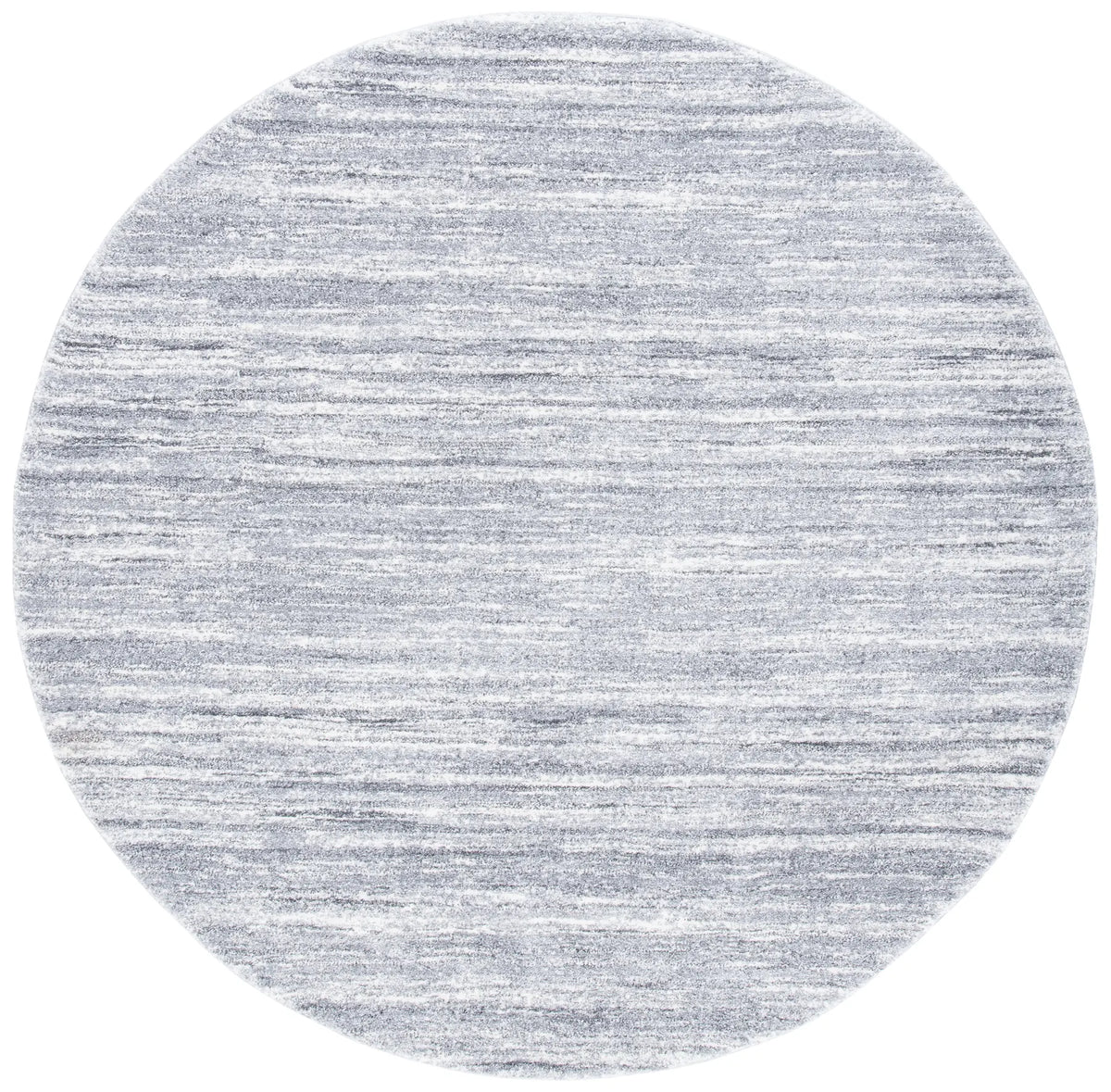 Safavieh Cyrus Shag 6'-7" x 6'-7" Rug in Grey / Ivory