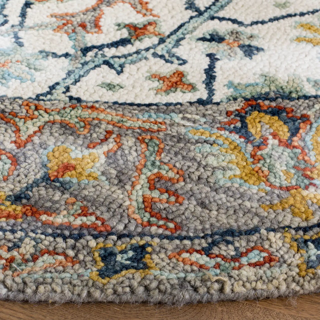 Safavieh Aspen 7'-0" x 7'-0" Rug in Ivory / Blue