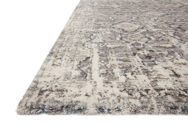 Loloi Theory Thy-03 Natural/Grey Rugs - rug corner