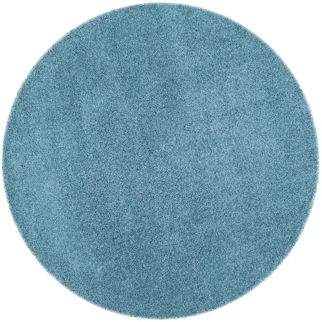 Safavieh Sgl-Laguna Shag 6'-7" x 6'-7" Rug in Turquoise