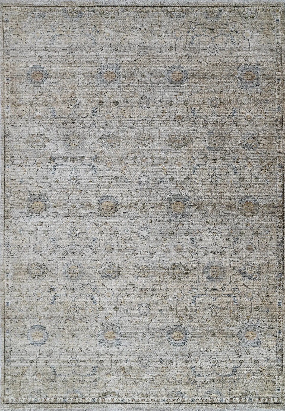 Dynamic Rugs Trevi 13251 Power Loomed Transitional Cream/Beige Rug - Rectangular