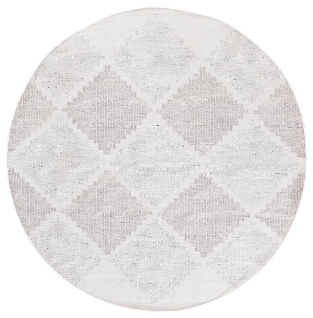 Safavieh Kilim 6'-0" x 6'-0" Rug in Light Grey / Beige