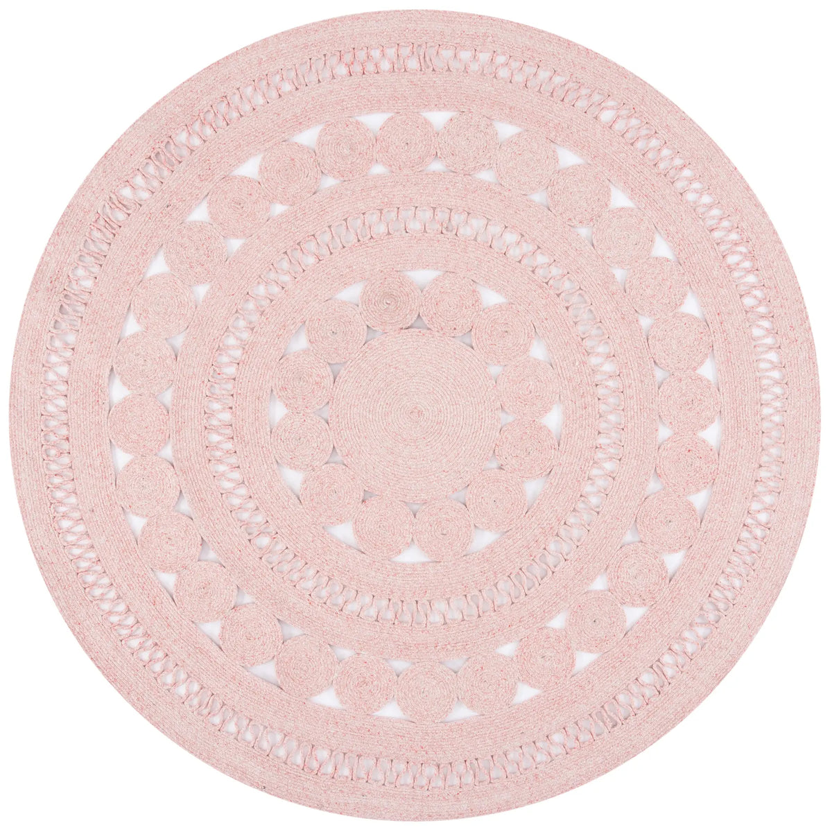 Safavieh Cape Cod 5'-0" x 5'-0" Rug in Pink