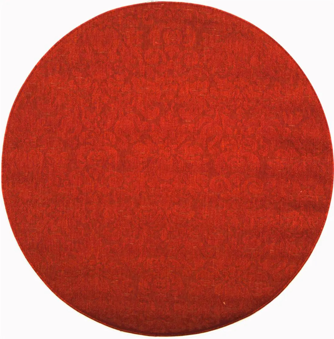 Safavieh Courtyard 5'-3" x 5'-3" Rug in Red / Red