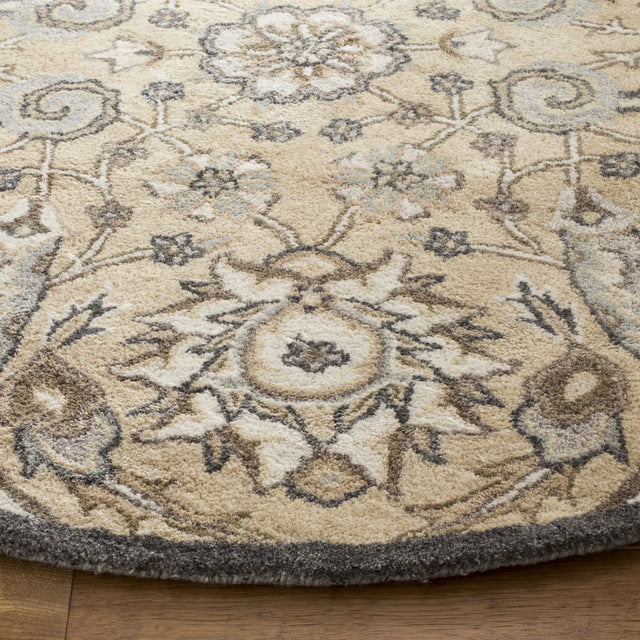 Safavieh Bella 5'-0" x 5'-0" Rug in Beige / Multi
