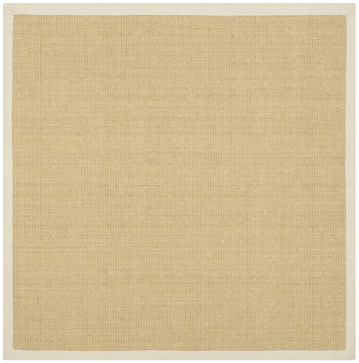 Safavieh Natural Fiber 4'-0" x 4'-0" Rug in Maize / Wheat