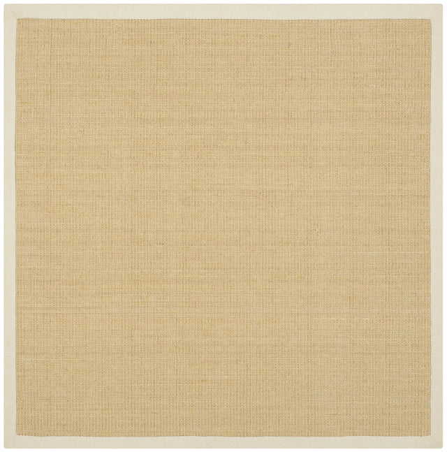 Safavieh Natural Fiber 4'-0" x 4'-0" Rug in Maize / Wheat