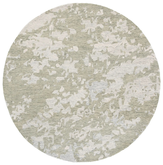 Safavieh Pine 6'-0" x 6'-0" Rug in Sage Green / Ivory