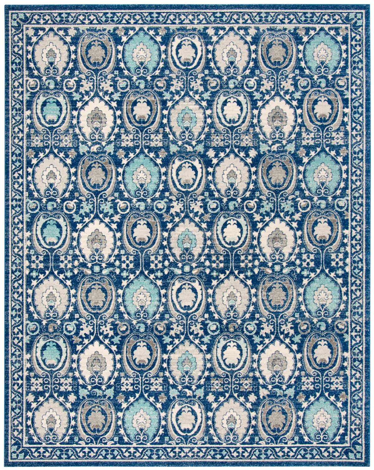 Safavieh Evoke 10'-0" x 14'-0" Rug in Blue / Ivory