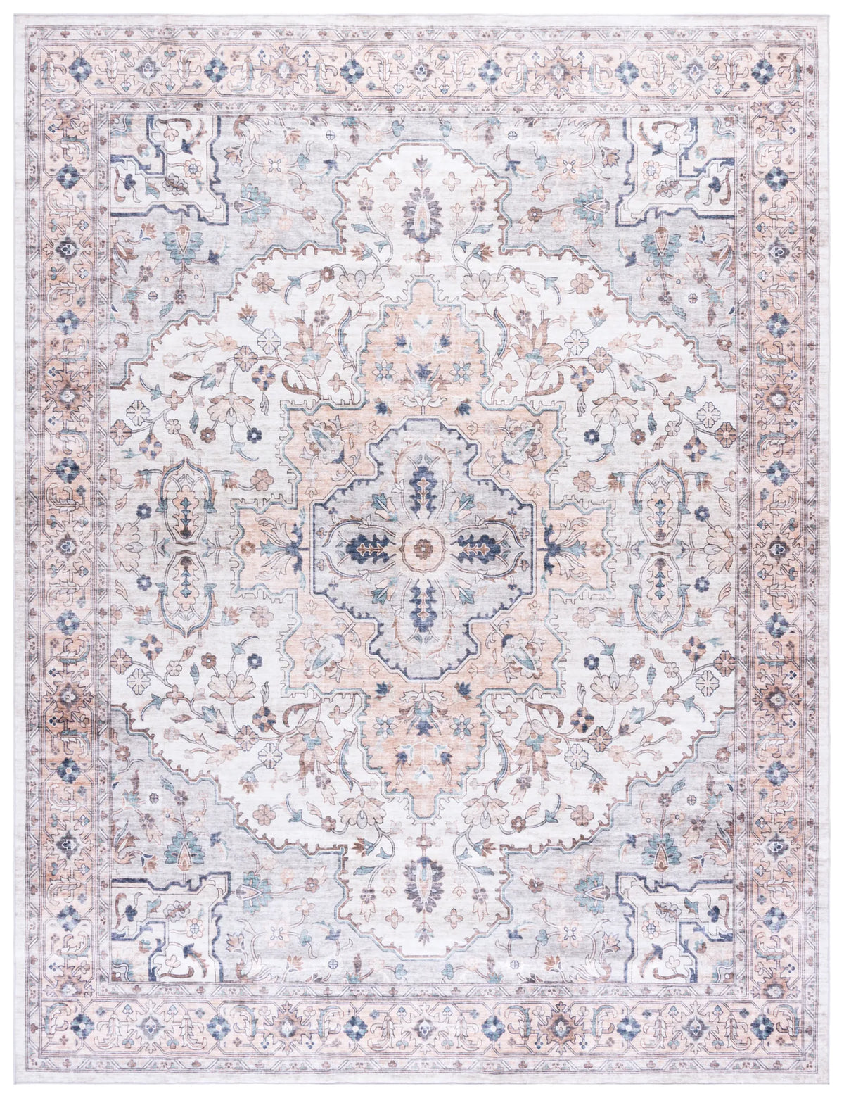 Safavieh Arizona 10'-0" x 14'-0" Rug in Peach / Beige