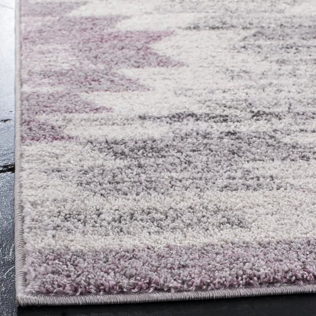 Safavieh Adirondack 4'-0" x 6'-0" Rug in Plum / Ivory