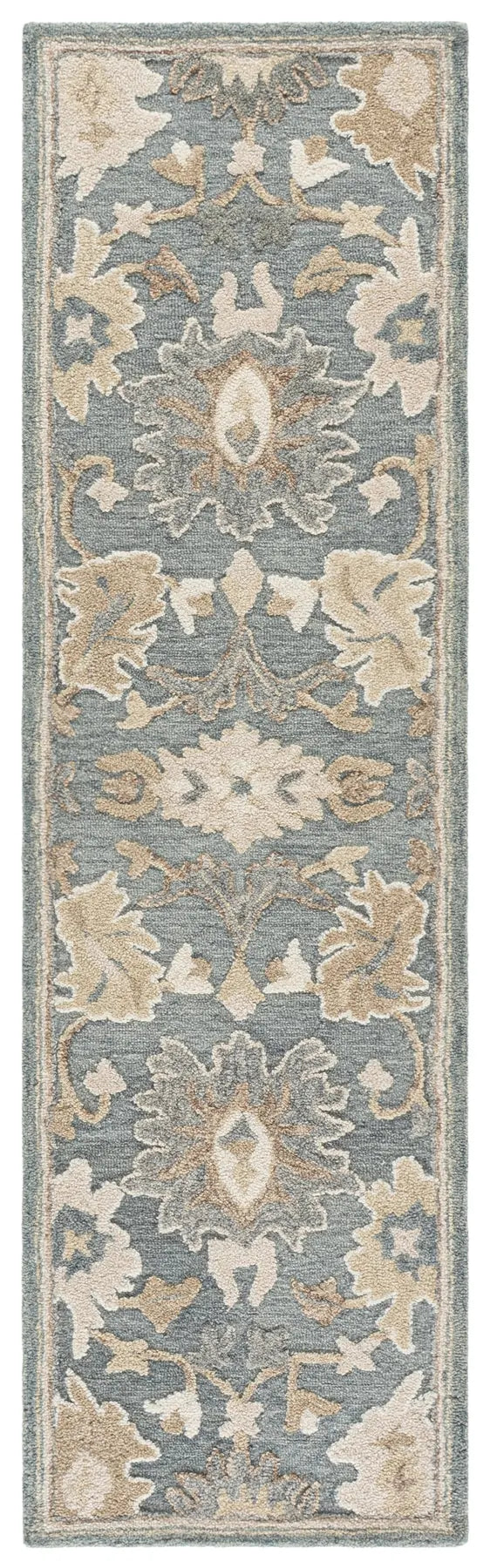 Safavieh Ebony 2'-3" x 8'-0" Rug in Grey / Beige