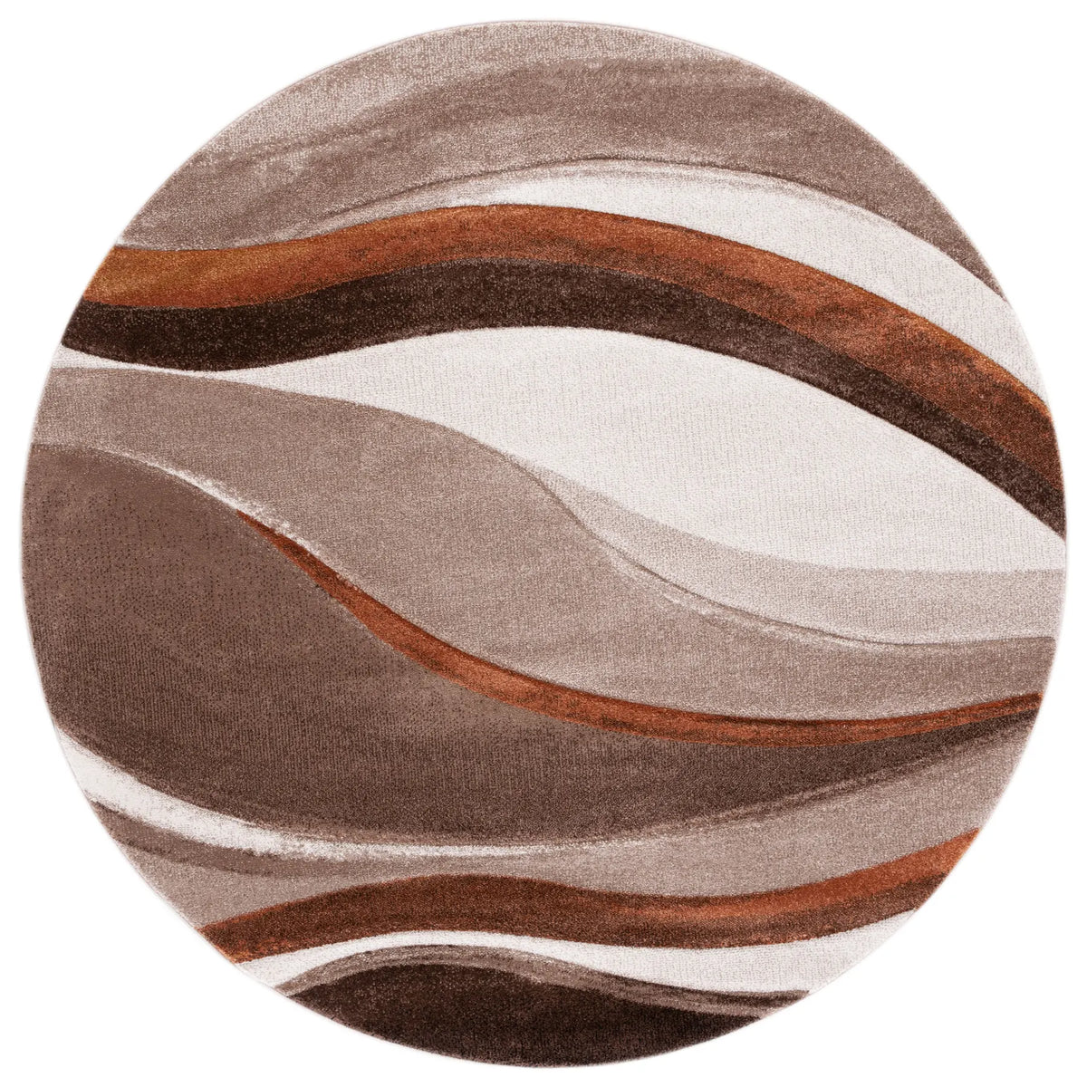 Safavieh Hollywood 10'-0" x 10'-0" Rug in Beige / Brown