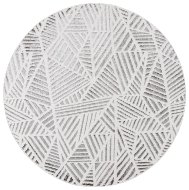Safavieh Maya 6'-7" x 6'-7" Rug in Ivory / Grey