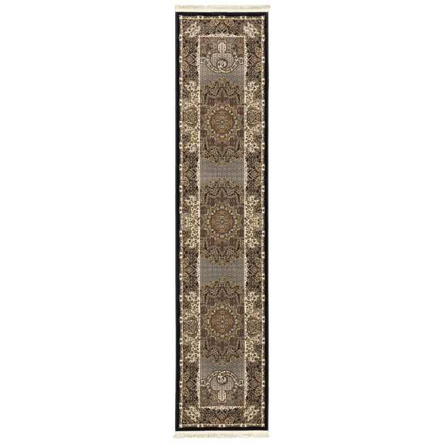 Oriental Weavers Sphinx Masterpiece 5330B Blue / Red Rugs - runner