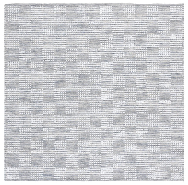 Safavieh Montauk 6'-0" x 6'-0" Rug in Silver / Ivory