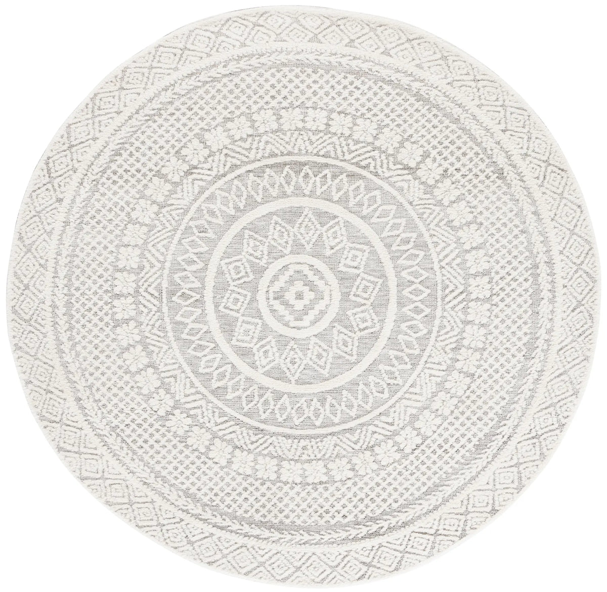 Safavieh Audrey 6'-0" x 6'-0" Rug in Grey / Ivory