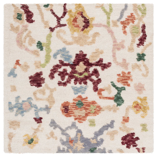 Safavieh Aspen 5'-0" x 5'-0" Rug in Ivory / Red