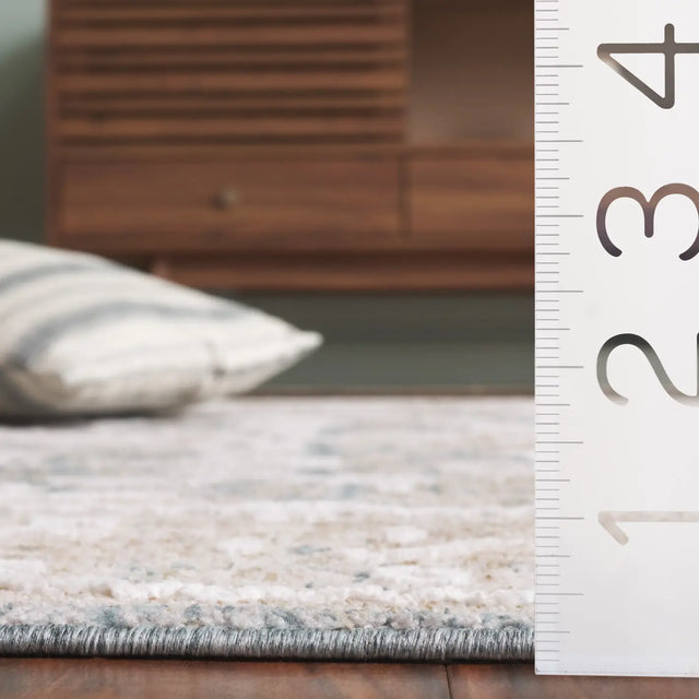 Safavieh Finley 4'-0" x 6'-0" Rug in Blue / Beige