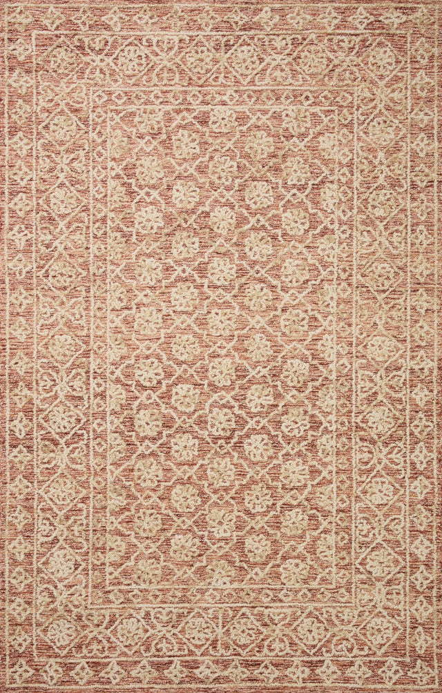 Loloi Cecelia Cec-01 Rust/Natural Rug - main flat