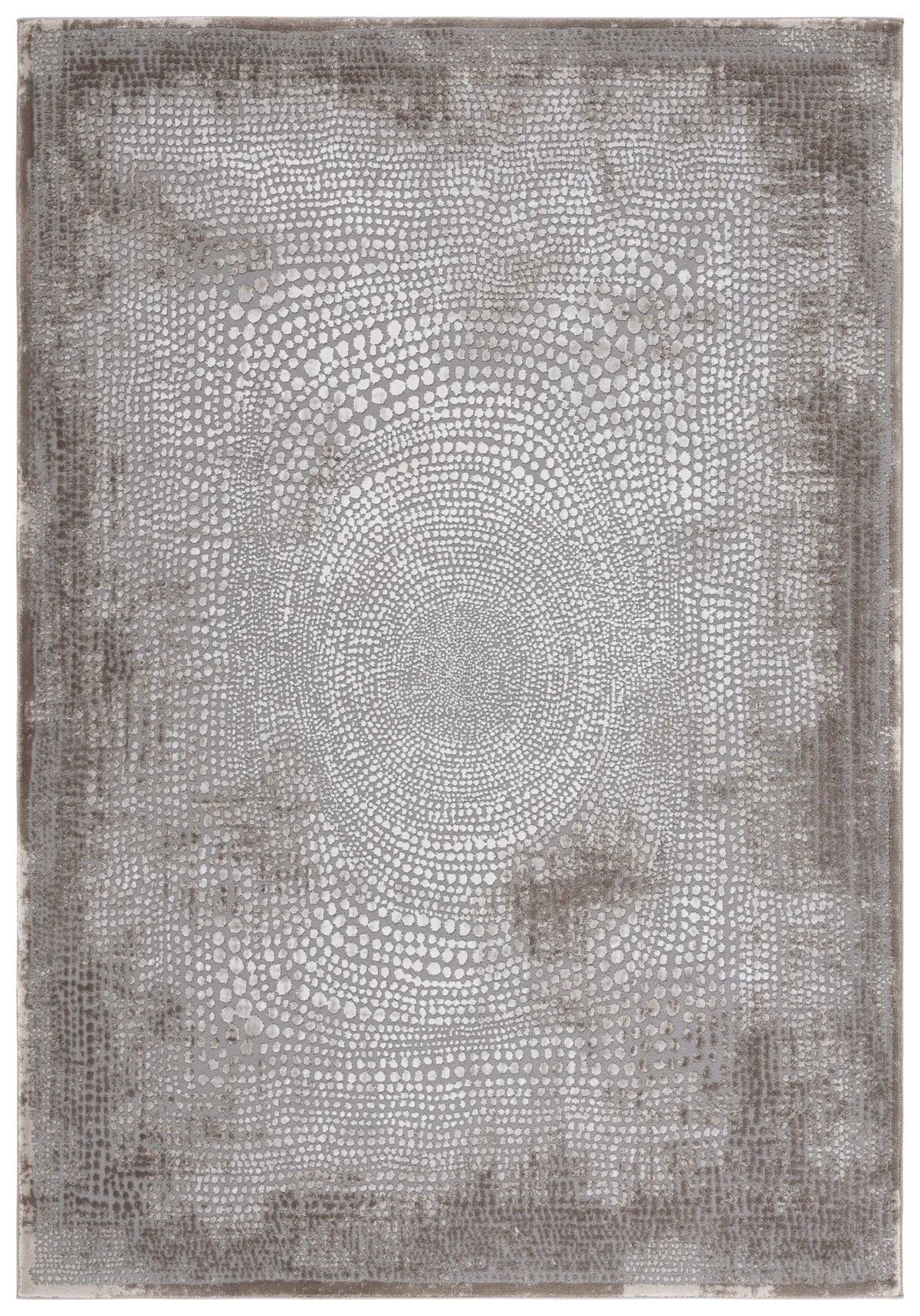 Safavieh Meadow 4'-0" x 6'-0" Rug in Brown / Ivory