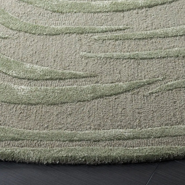 Safavieh Glamour 6'-0" x 6'-0" Rug in Sage Green