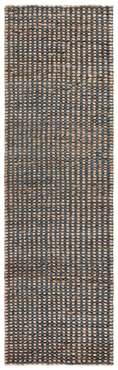 Safavieh Natural Fiber Couture 2'-3" x 8'-0" Rug in Natural / Blue