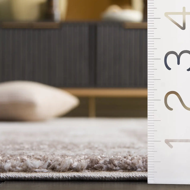 Safavieh Northport 800 4'-0" x 6'-0" Rug in Taupe / Ivory