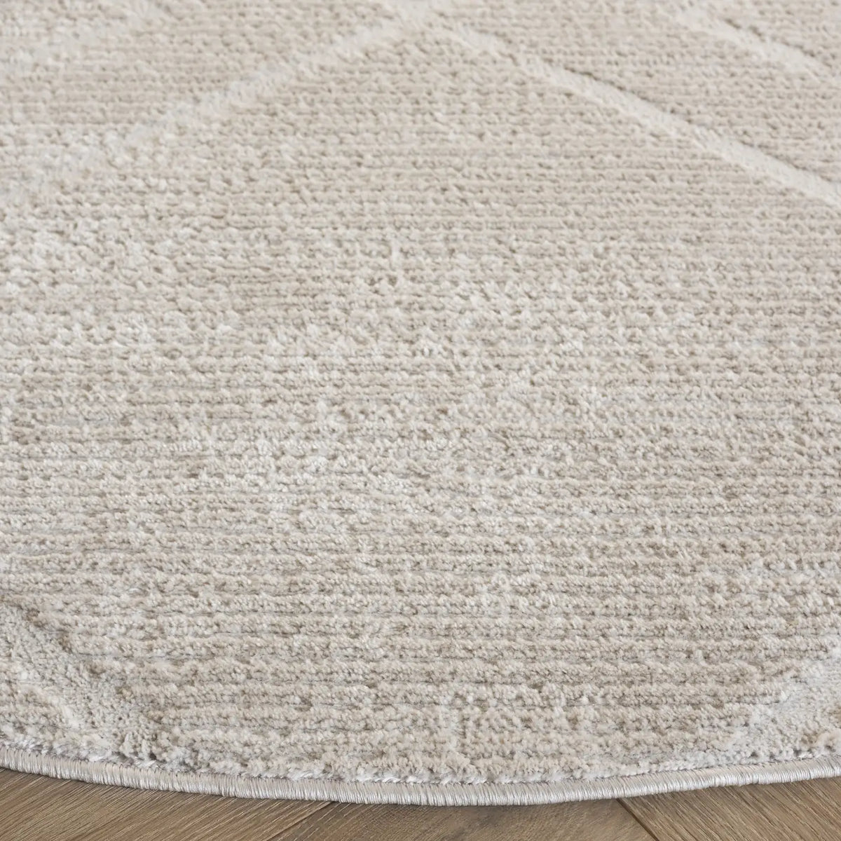 Safavieh Carter 6'-7" x 6'-7" Rug in Ivory / Taupe