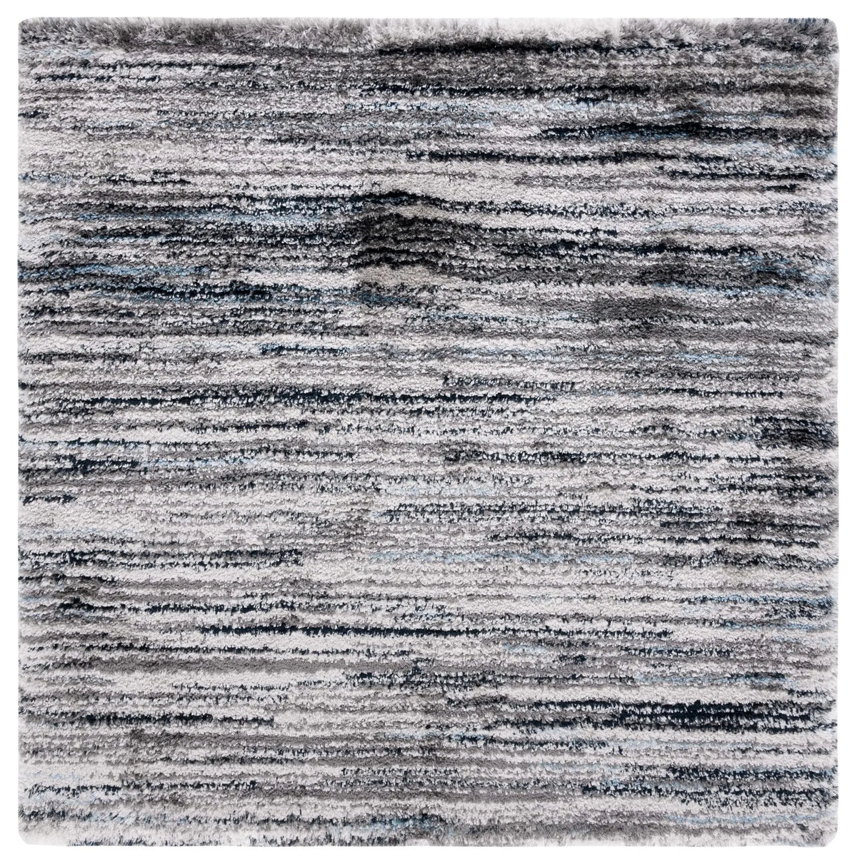 Safavieh Cloud Shag 6'-7" x 6'-7" Rug in Grey / Blue