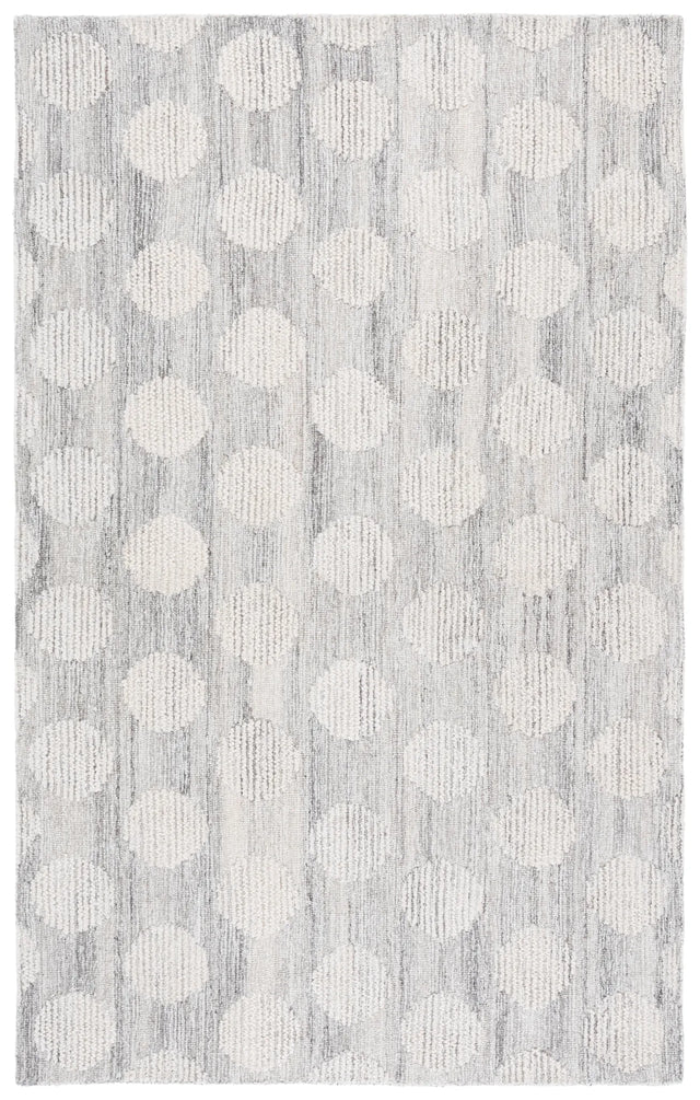Safavieh Metro 4'-0" x 6'-0" Rug in Grey / Ivory