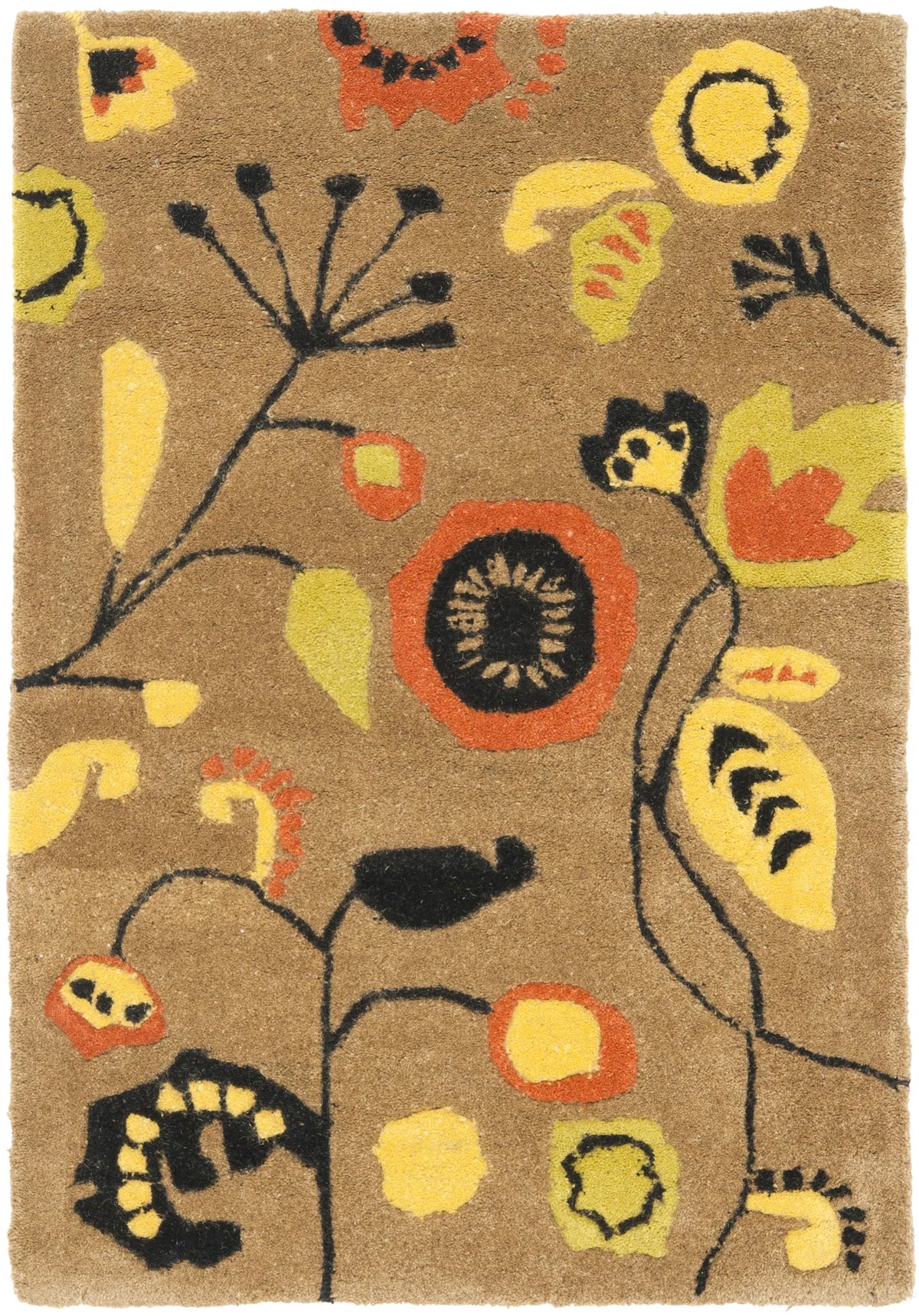 Safavieh Soho 2'-0" x 3'-0" Rug in Brown / Multi