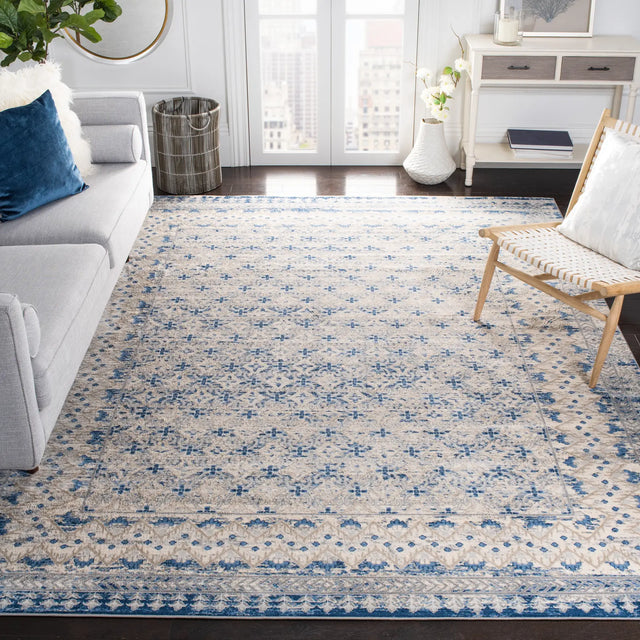 Safavieh Brentwood 10'-0" x 13'-0" Rug in Light Grey / Blue