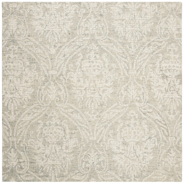 Safavieh Abstract 6'-0" x 6'-0" Rug in Grey / Ivory