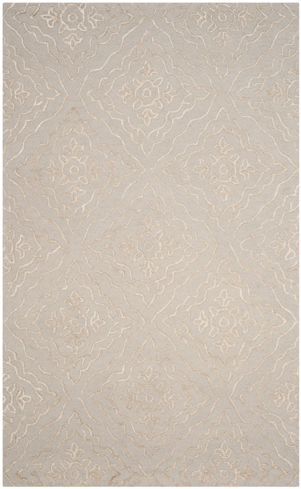 Safavieh Manchester 5'-0" x 8'-0" Rug in Light Blue / Taupe