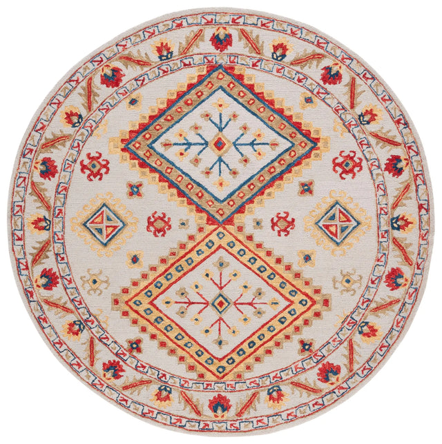 Safavieh Aspen 7'-0" x 7'-0" Rug in Ivory / Multi