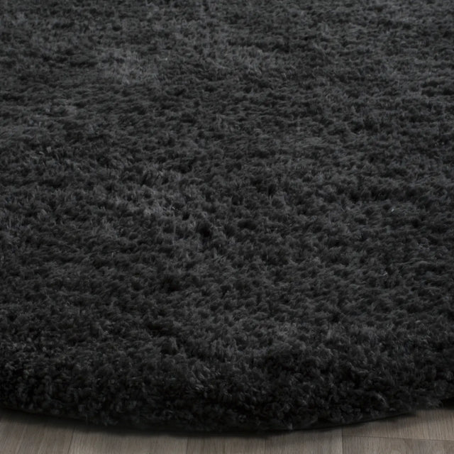 Safavieh Sheep Shag 4'-0" x 6'-0" Rug in Charcoal