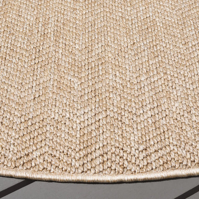 Safavieh Sisal All-Weather 6'-7" x 6'-7" Rug in Natural