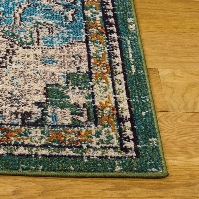 Safavieh Madison 5'-3" x 7'-6" Rug in Sage / Blue
