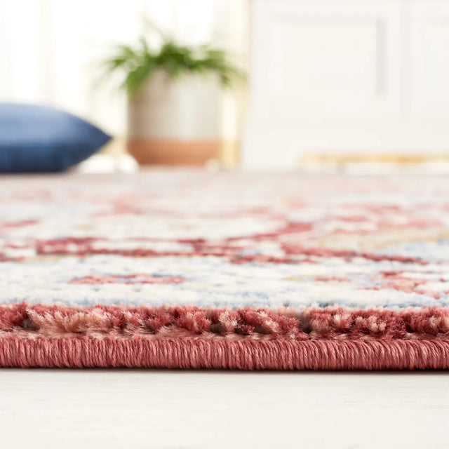 Safavieh Rosewood 4'-0" x 6'-0" Rug in Ivory / Red