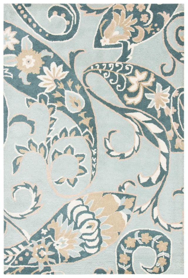 Safavieh Wyndham 4'-0" x 6'-0" Rug in Blue / Multi