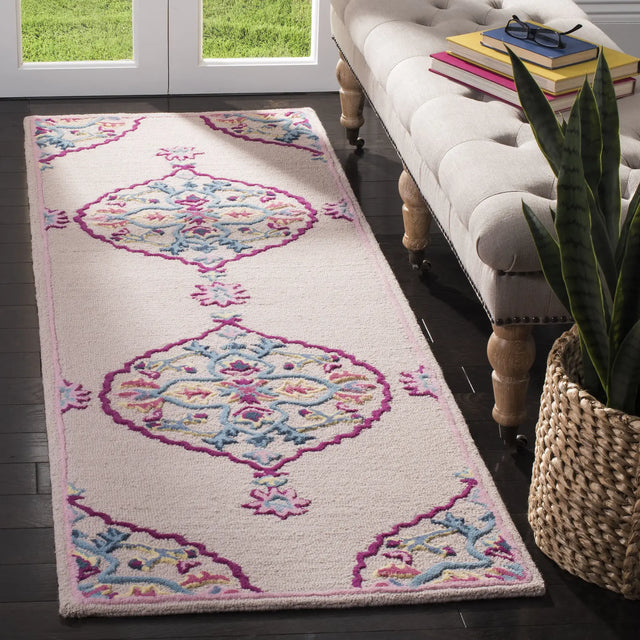Safavieh Bellagio 2'-3" x 11'-0" Rug in Light Pink / Multi