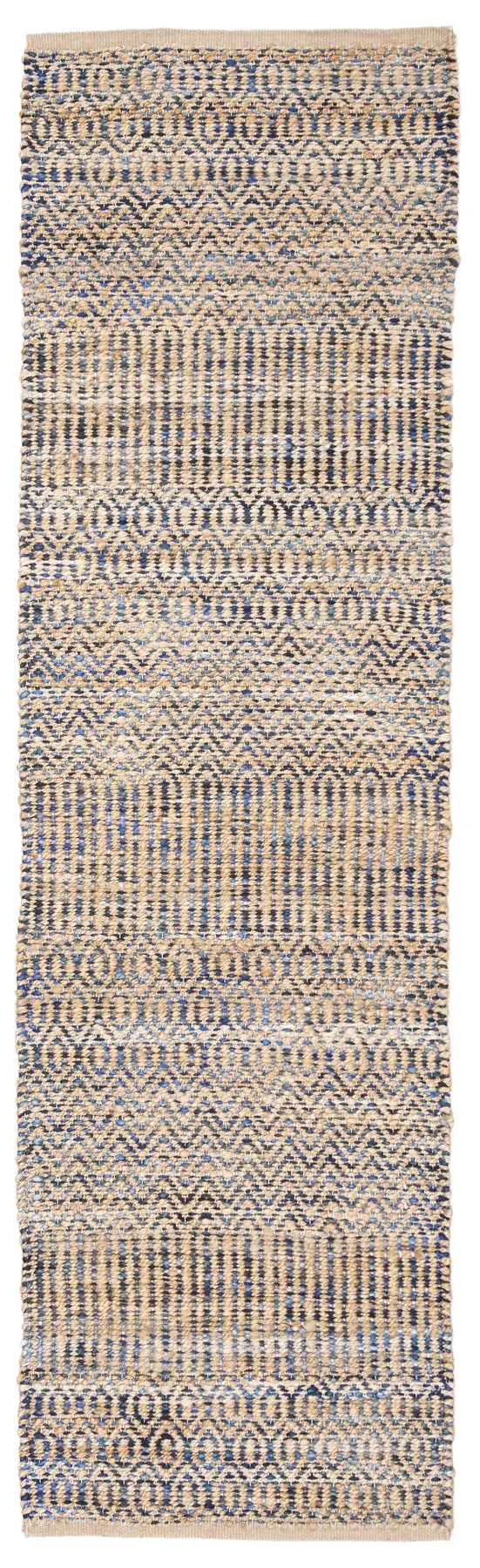 Safavieh Cape Cod 2'-3" x 8'-0" Rug in Navy / Natural