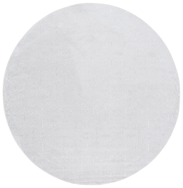 Safavieh Bayside 6'-7" x 6'-7" Rug in Ivory / Light Grey
