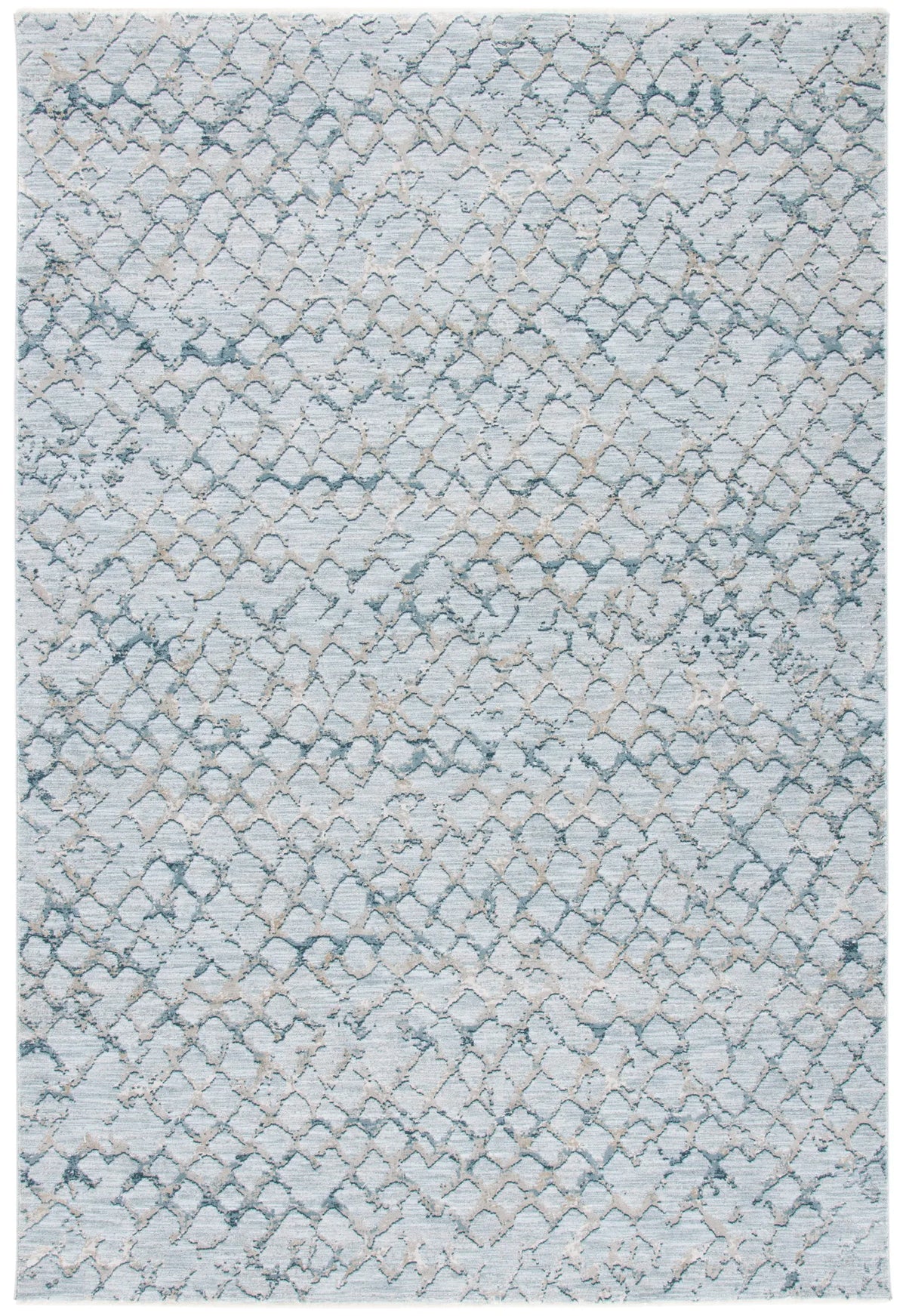 Safavieh Valencia 4'-0" x 6'-2" Rug in Light Blue / Grey
