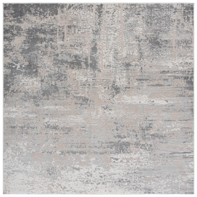 Safavieh Palma 6'-7" x 6'-7" Rug in Grey