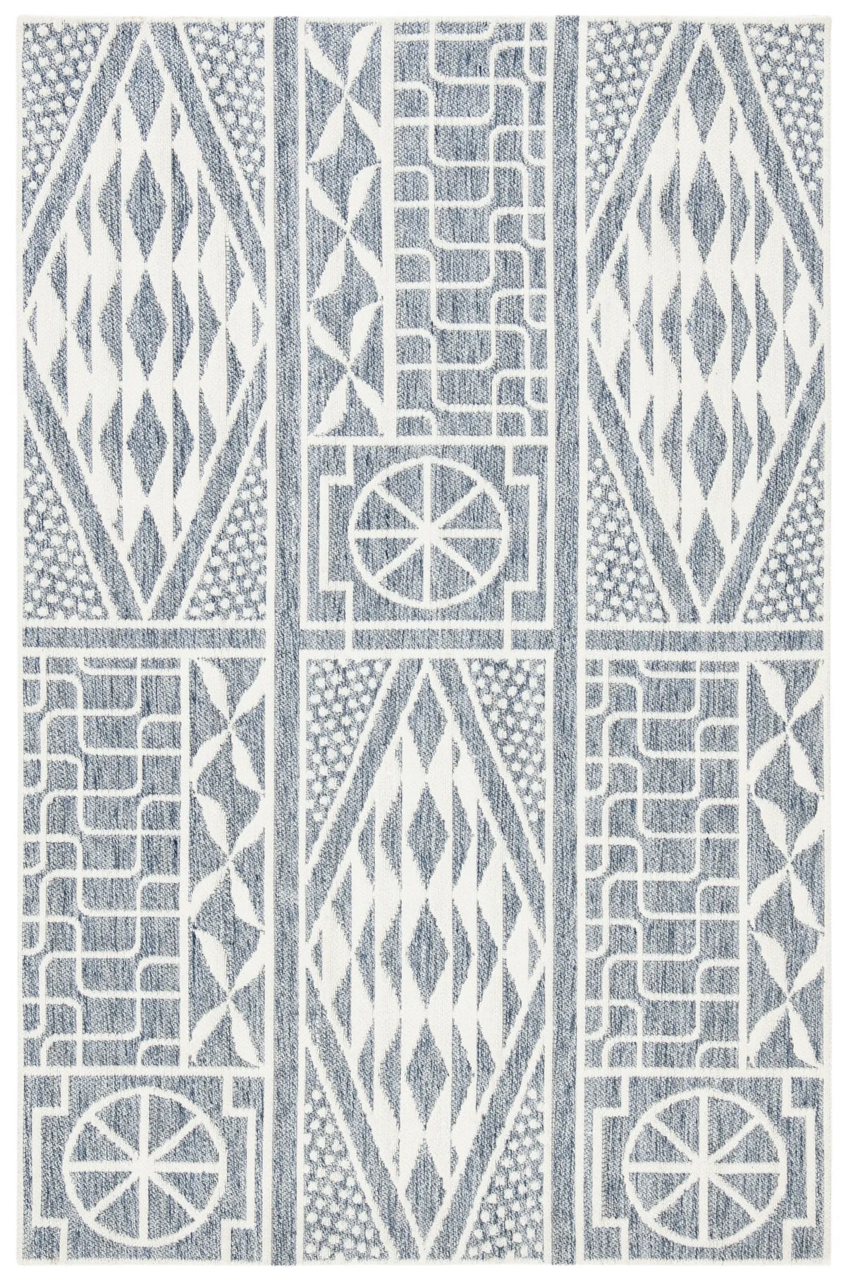 Safavieh Marbella 3'-0" x 5'-0" Rug in Blue / Ivory
