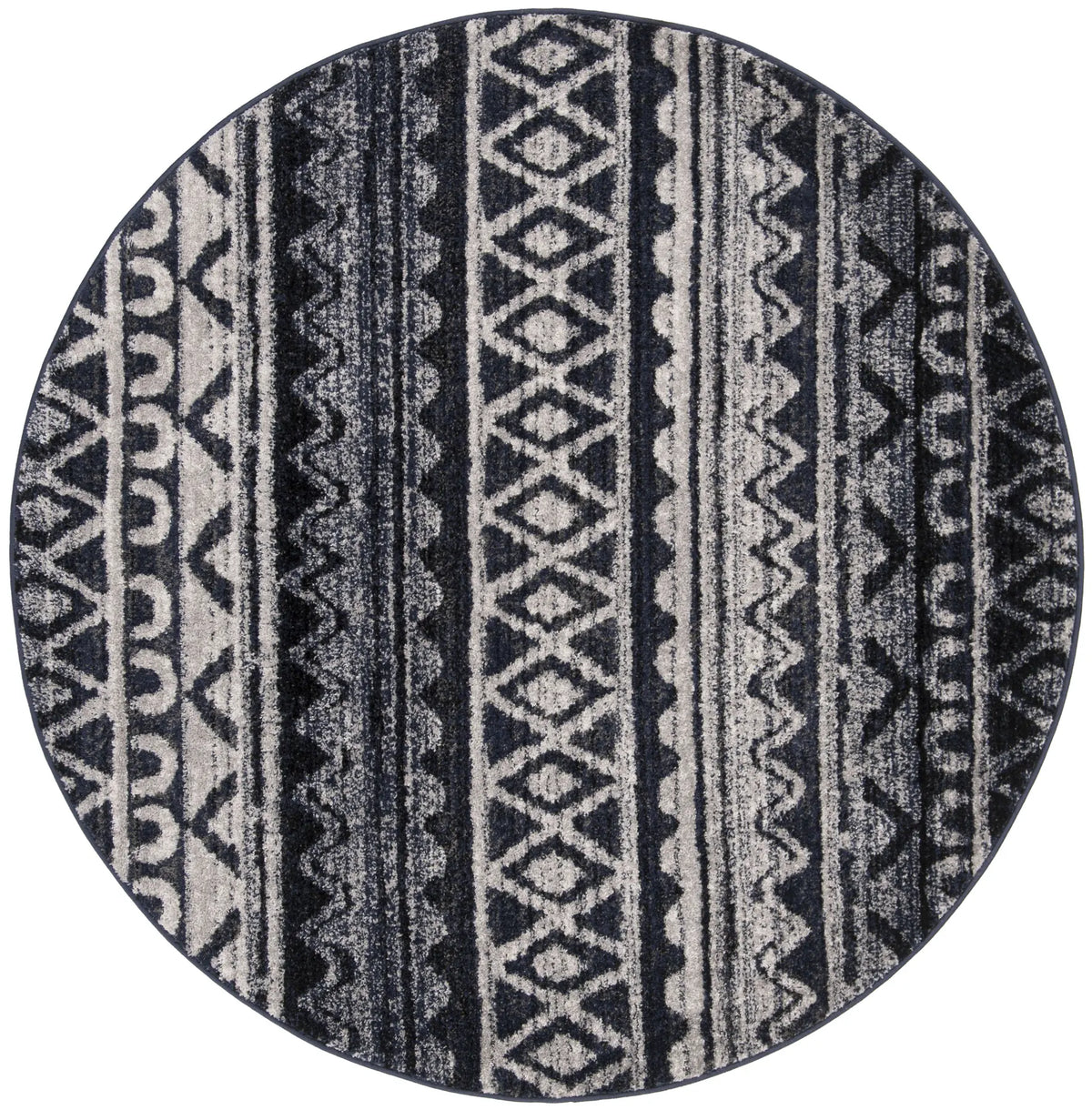 Safavieh Adirondack 6'-0" x 6'-0" Rug in Ivory / Navy