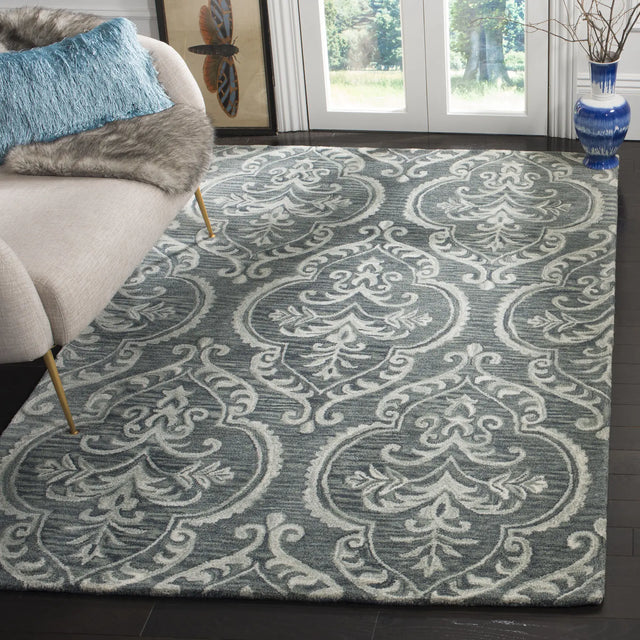 Safavieh Blossom 5'-0" x 8'-0" Rug in Blue / Sage
